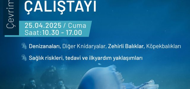Türk Deniz Araştırmaları Vakfı olarak 25 Nisan 2025 tarihinde çevrimiçi düzenleyeceğimiz “Türkiye Tehlikeli Deniz Canlıları” çalıştayında, ilgili uzman ve kurumları bir araya getiriyoruz. Tehlikeli deniz canlılarının tanınması, sağlık risklerinin doğru yönetimi ve ulusal bir… pic.twitter.com/fzzLlixeZB — Türk Deniz Araştırmaları Vakfı […]